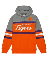 Mitchell & Ness Men's Orange Clemson Tigers Head Coach Pullover Hoodie