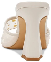 Dv Dolce Vita Women's Yossi Pearl Mesh Slide Dress Sandals