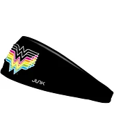 Junk Brands Men's and Women's Wonder Woman Rainbow Logo Headband