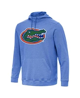 Antigua Men's Heather Royal Florida Gators Cloud Pullover Hoodie