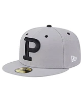 New Era Men's Gray Portland Sea Dogs Authentic Collection 59FIFTY Hat