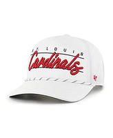 '47 Brand Men's White St. Louis Cardinals Condor Hitch Adjustable Hat