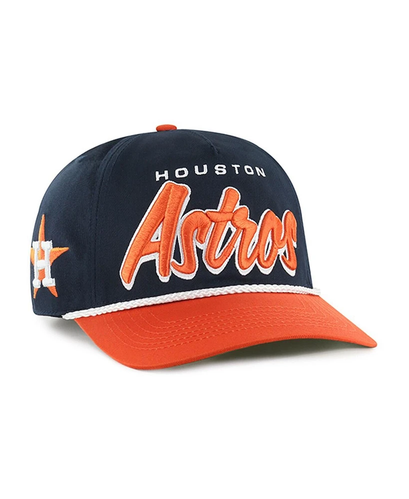'47 Brand Men's Navy Houston Astros Drop shadow Rope Hitch Adjustable Hat