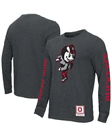 Mitchell & Ness Men's Charcoal Ohio State Buckeyes Team Pride Long Sleeve T-Shirt