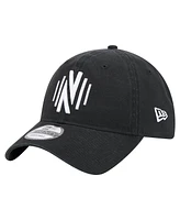 New Era Men's Black Nashville Sc 2025 Kickoff 9TWENTY Adjustable Hat