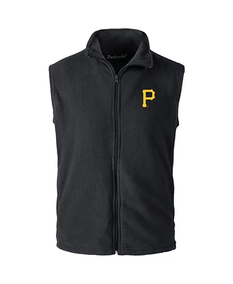 Dunbrooke Men's Black Pittsburgh Pirates Full-Zip Vest