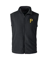 Dunbrooke Men's Black Pittsburgh Pirates Full-Zip Vest