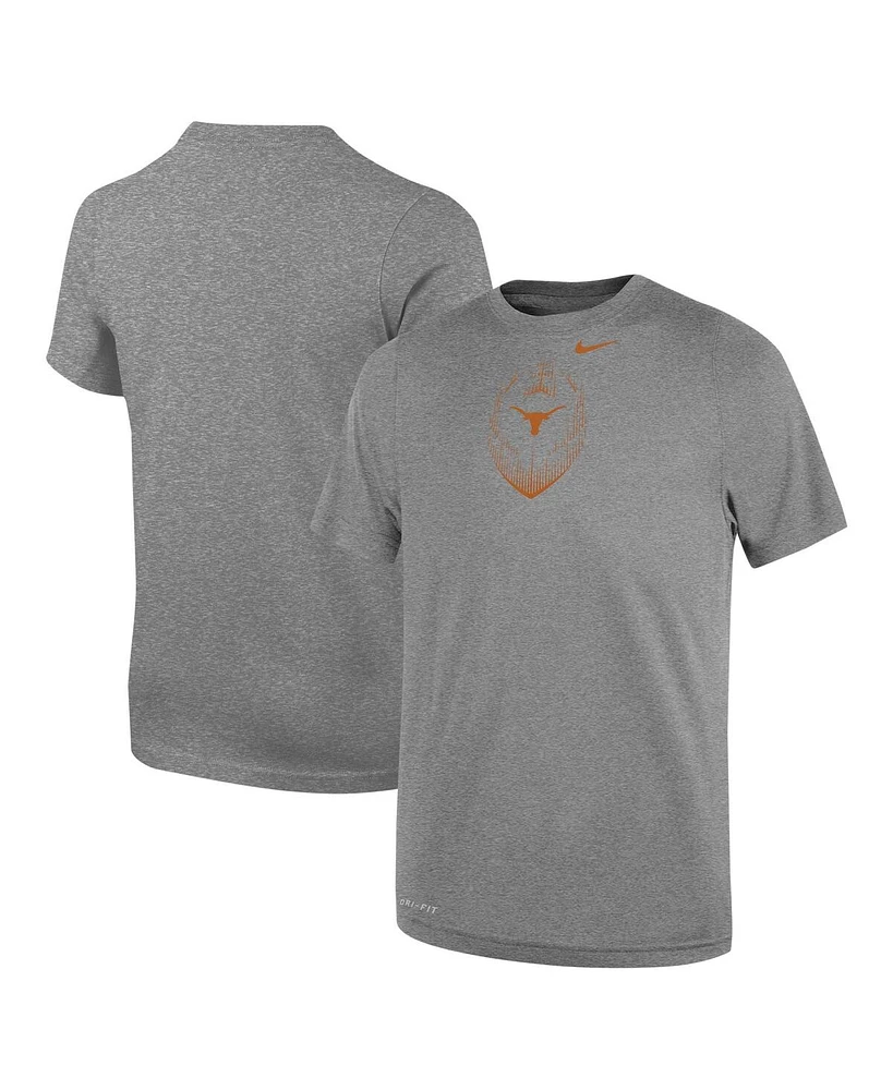 Nike Toddler Gray Texas Longhorns Legend Football Performance T-Shirt