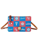 Dooney & Bourke Texas Rangers Top Zip Crossbody Purse
