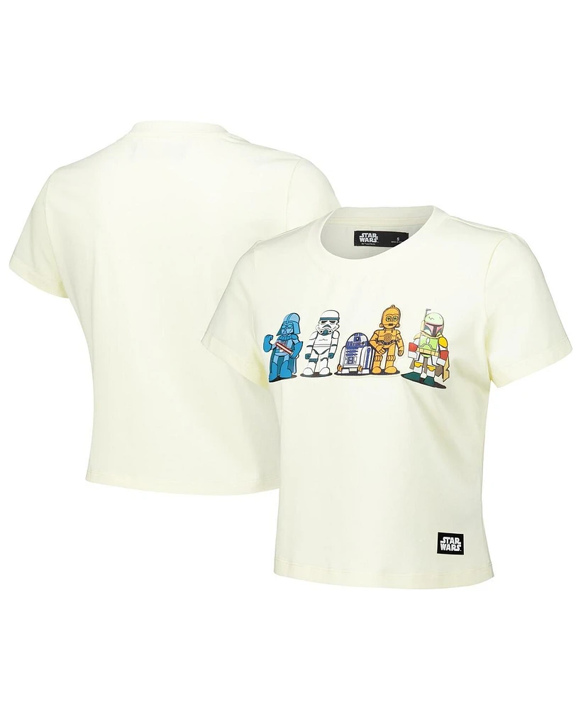Freeze Max Women's Star Wars Babydoll Cropped T-Shirt