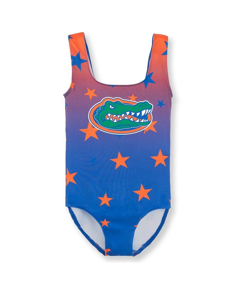 ZooZatz Big Girls Royal Florida Gators Dance Leotard