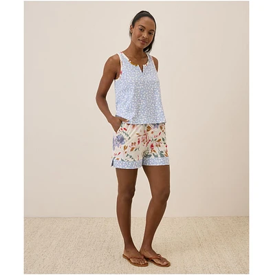 Pact Women's Organic Cotton Staycation Sleep Short