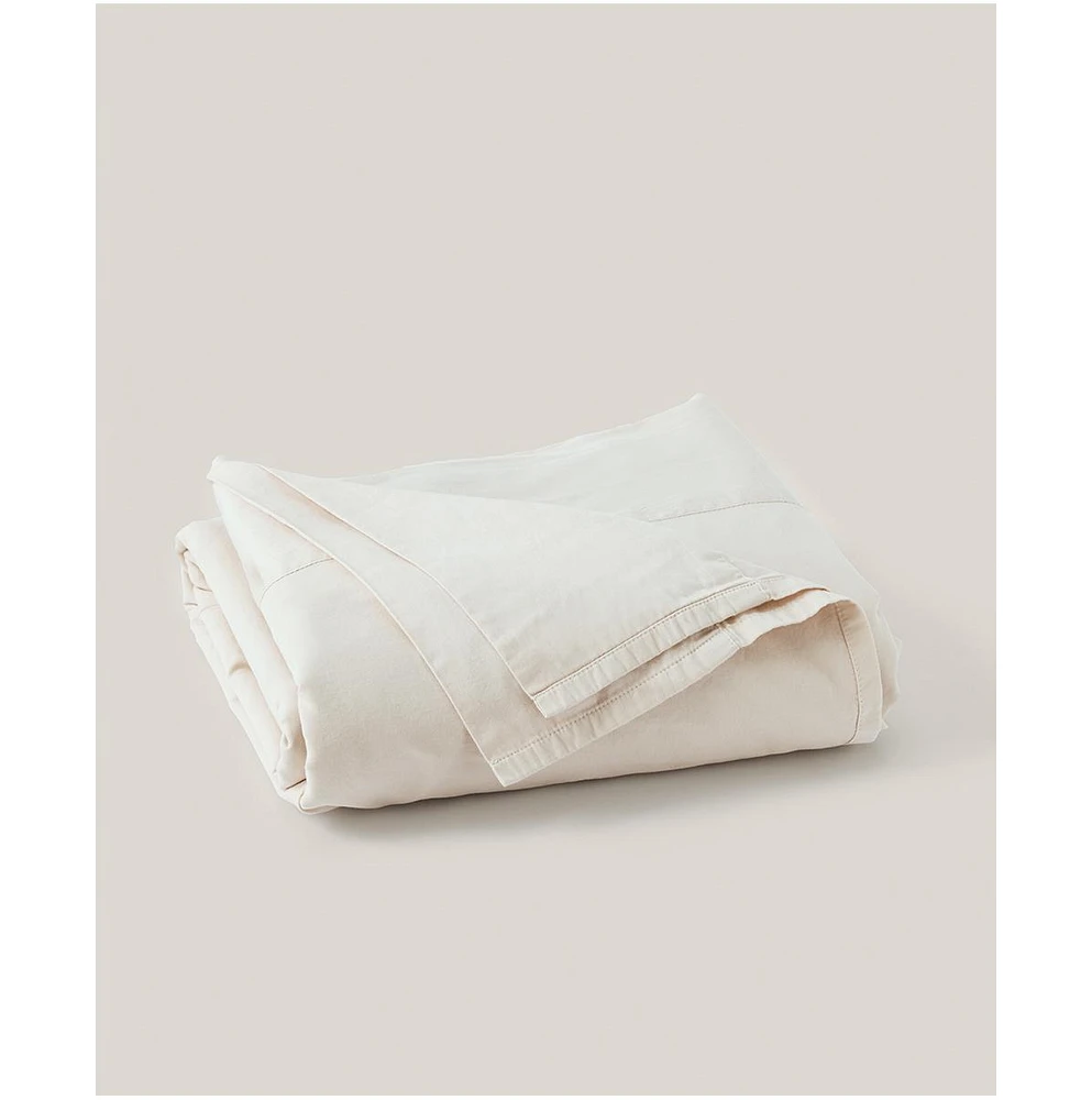 Cotton Room Service Sateen Flat Sheet - Queen