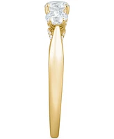 Diamond Three Stone Engagement Ring (1 ct. t.w.) in 14k Gold