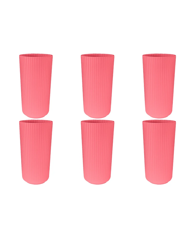 TarHong Mesa Jumbo Glasses, Set of 6