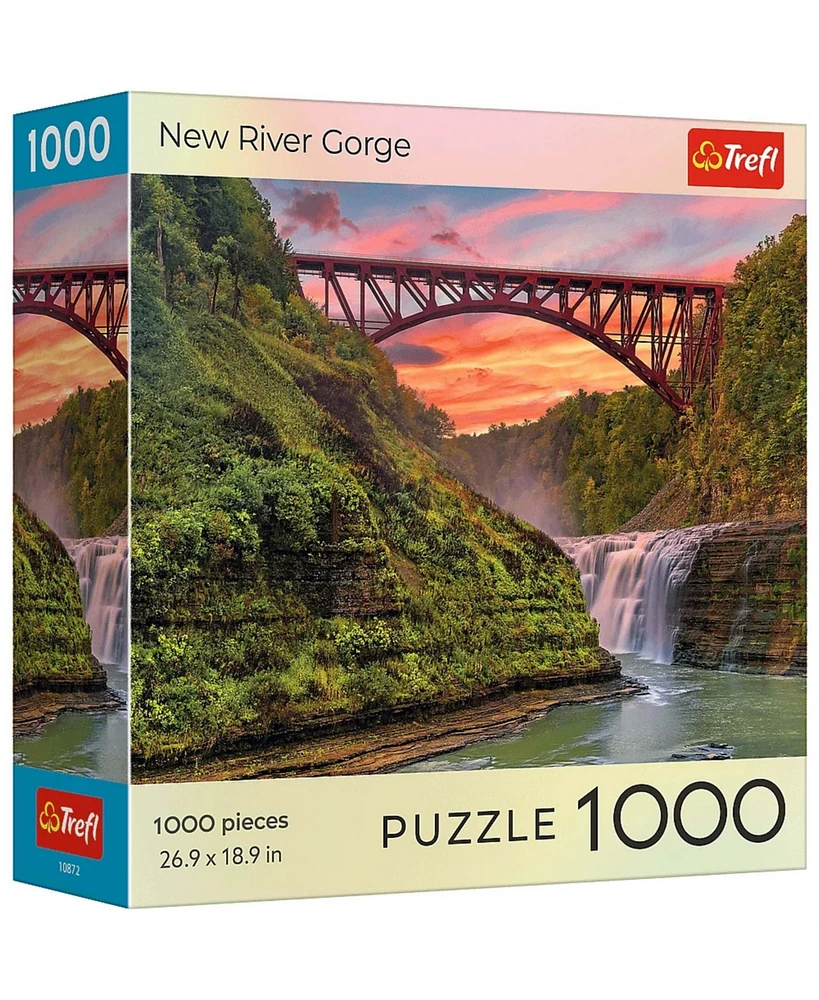 Trefl Red 1000 Piece Puzzle - National Parks New River Gorge
