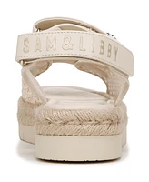 Sam and Libby Women's Austin Double Strap Flatform Sandals