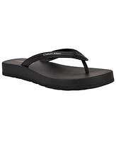 Calvin Klein Women's Waves Flat Thong Sandals