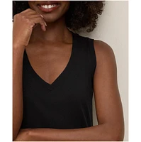 Pact Women's Organic Cotton Softspun V-Neck Tank