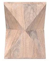 Simpli Home 19" Mango Wood Sutton Side Table