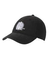 Jujutsu Kaisen Men's Satoru Gojo Crossed Fingers Black Unstructured Baseball Cap