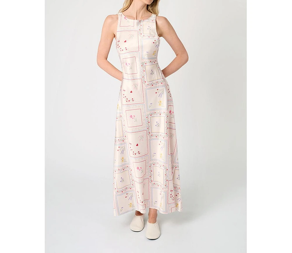 WeWoreWhat Women's Boat Neck Slip Dress