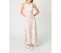 WeWoreWhat Women's Boat Neck Slip Dress