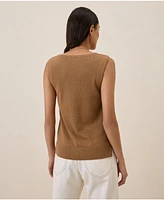 Pact Women's Organic Cotton Classic Fine Knit Shell