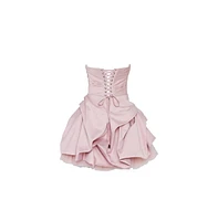 Milla Women's Rosette mini dress in misty rose