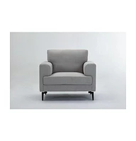 Linen Fabric Armchair – Elegant and Versatile Seating Option