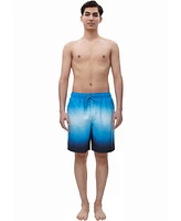 Rokka&Rolla Men's 8" Mesh Lined Swim Trunks