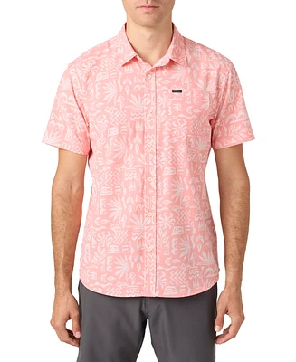 O'Neill Men's Traveler Traverse Slub Short Sleeve Shirt