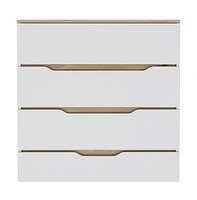 Spacious Four-Drawer Dresser for Clothes and Accessories