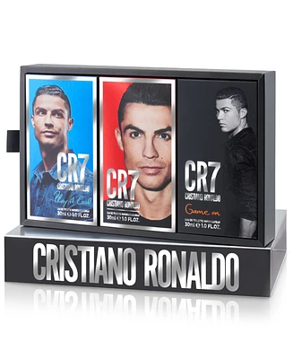 Cristiano Ronaldo 3-Pc. CR7 Eau de Toilette Gift Set