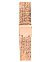 London Fog Unisex Warwick Rose Gold Alloy Mesh Watch, 25mm
