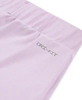 Nike Little Girls 2-Pc. Dri-fit Logo Tee & Scooter Set