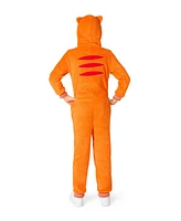OppoSuits Little and Big Boys Red Cat Onesie