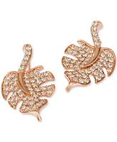 Le Vian Nude Diamond Leaf Stud Earrings (1-1/4 ct. t.w.) in 14k Rose Gold