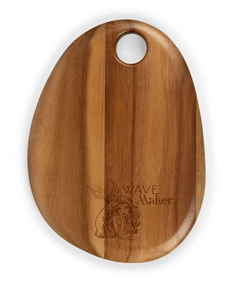 Toscana Disney Little Mermaid Pebble Acacia Serving Board