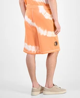 Hugo Boss Men's Natisho Cotton Tie-Dye Shorts
