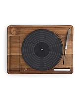 Toscana Turntable Acacia and Slate Cheese Board Set