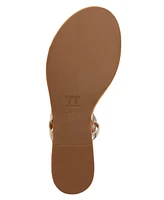 Schutz Women's Acacia T Round Toe Flat Sandals