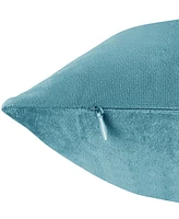Nestl Elegant Velvet Removeable Cover 2-Pack Decorative Pillows