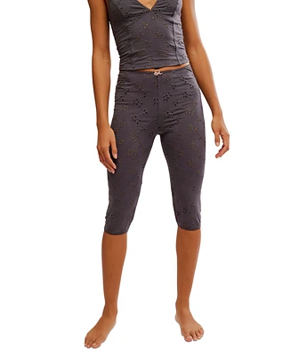 Free People Women's Full Bloom Capri Pajama Pants