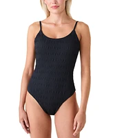Andie Women's The Liku Smocked Scoop-Back One-Piece Swimsuit