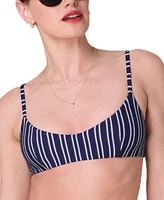 Andie Women's The Molokai Nautical Stripe Bikini Top