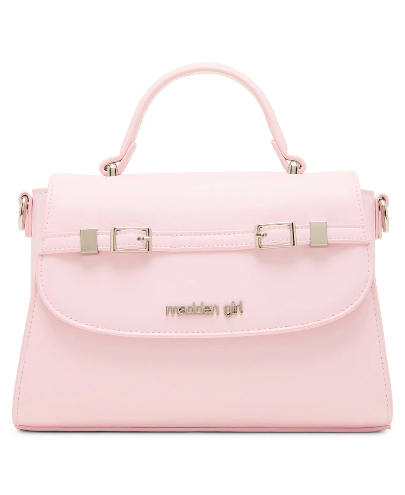 Madden Girl Ally Top Handle Small Satchel Bag