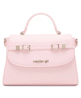 Madden Girl Ally Top Handle Small Satchel Bag