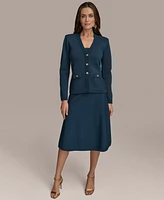 Donna Karan New York Women's Knit Button-Front Cardigan