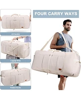 Urtala 100L Travel Duffle Bag for Men, Urtala 32” Large Duffle Bag for Traveling with Shoe Compartment